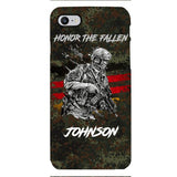PERSONALIZED GERMAN VETERAN/SOLDIER PHONECASE 3D PRINTED