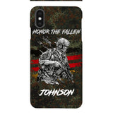 PERSONALIZED GERMAN VETERAN/SOLDIER PHONECASE 3D PRINTED