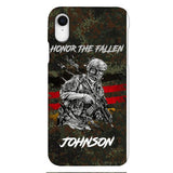 PERSONALIZED GERMAN VETERAN/SOLDIER PHONECASE 3D PRINTED