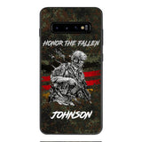 PERSONALIZED GERMAN VETERAN/SOLDIER PHONECASE 3D PRINTED