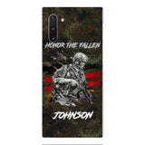 PERSONALIZED GERMAN VETERAN/SOLDIER PHONECASE 3D PRINTED