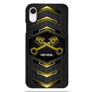 Personalized Mechanic Phone Case OCT-DT06