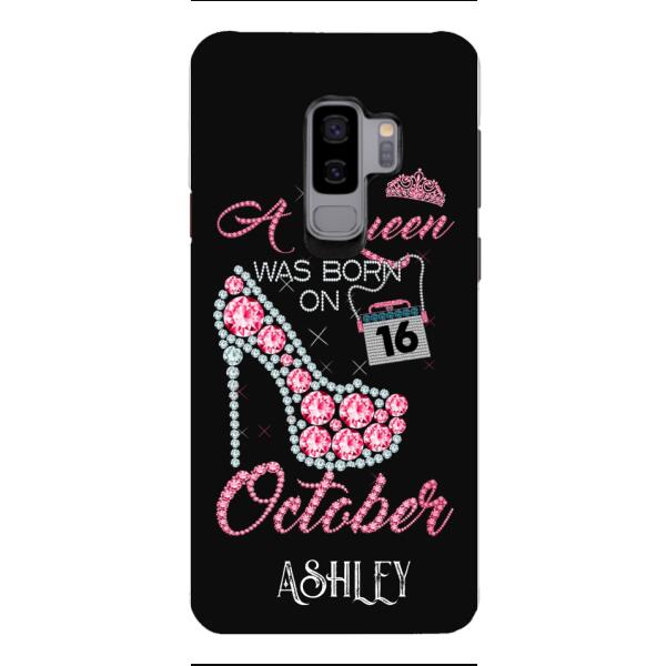 Personalized October Queen Phone Case OCT-DT06