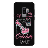Personalized October Queen Phone Case OCT-DT06