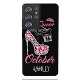 Personalized October Queen Phone Case OCT-DT06