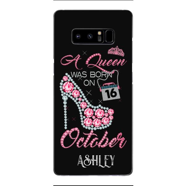Personalized October Queen Phone Case OCT-DT06