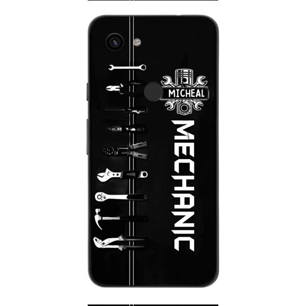 PERSONALIZED MECHANIC PHONECASE TNVQ0710