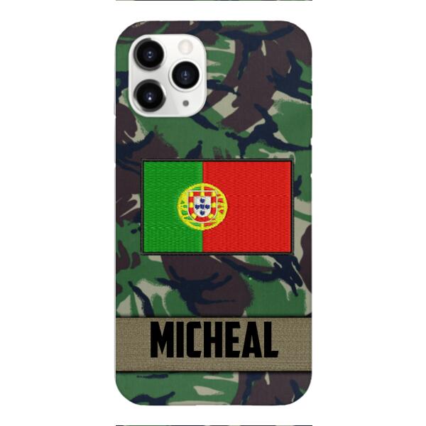 Personalized Portuguese Soldier Phone Case OCT-LN07