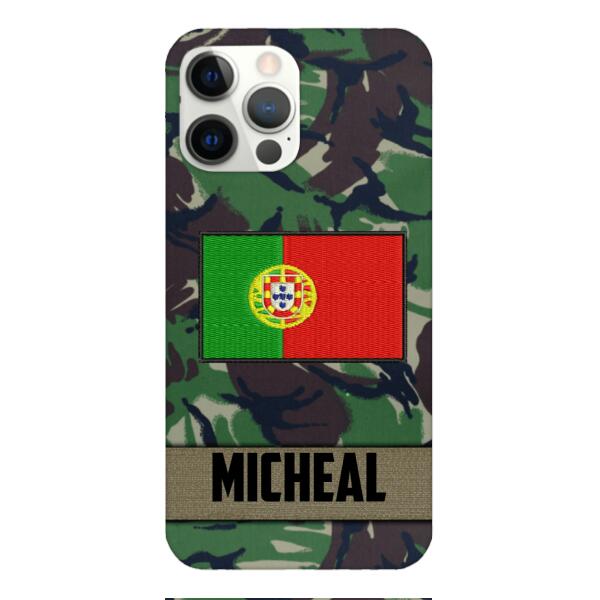 Personalized Portuguese Soldier Phone Case OCT-LN07