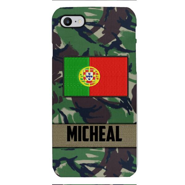 Personalized Portuguese Soldier Phone Case OCT-LN07