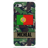 Personalized Portuguese Soldier Phone Case OCT-LN07