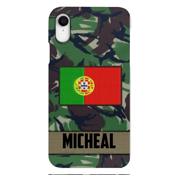 Personalized Portuguese Soldier Phone Case OCT-LN07