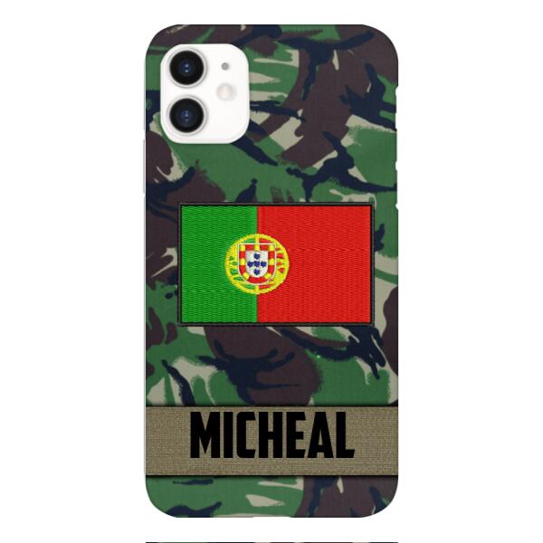 Personalized Portuguese Soldier Phone Case OCT-LN07