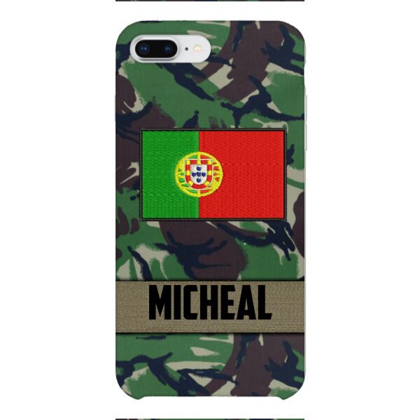 Personalized Portuguese Soldier Phone Case OCT-LN07