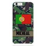Personalized Portuguese Soldier Phone Case OCT-LN07