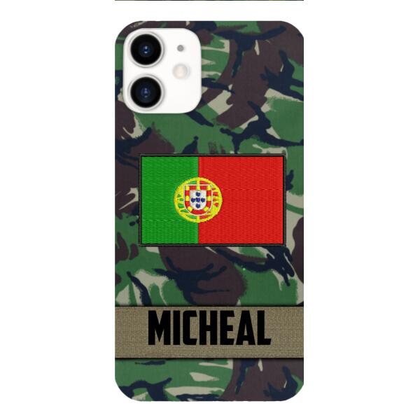 Personalized Portuguese Soldier Phone Case OCT-LN07