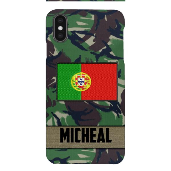 Personalized Portuguese Soldier Phone Case OCT-LN07