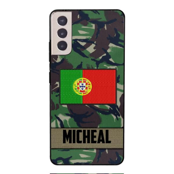 Personalized Portuguese Soldier Phone Case OCT-LN07