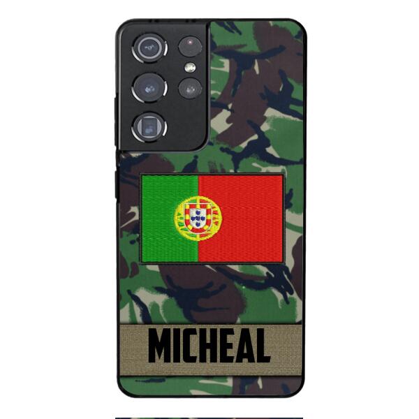 Personalized Portuguese Soldier Phone Case OCT-LN07
