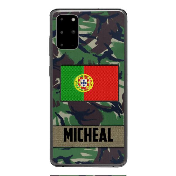 Personalized Portuguese Soldier Phone Case OCT-LN07