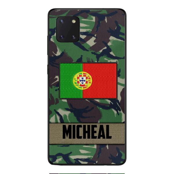 Personalized Portuguese Soldier Phone Case OCT-LN07