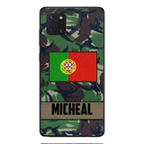 Personalized Portuguese Soldier Phone Case OCT-LN07