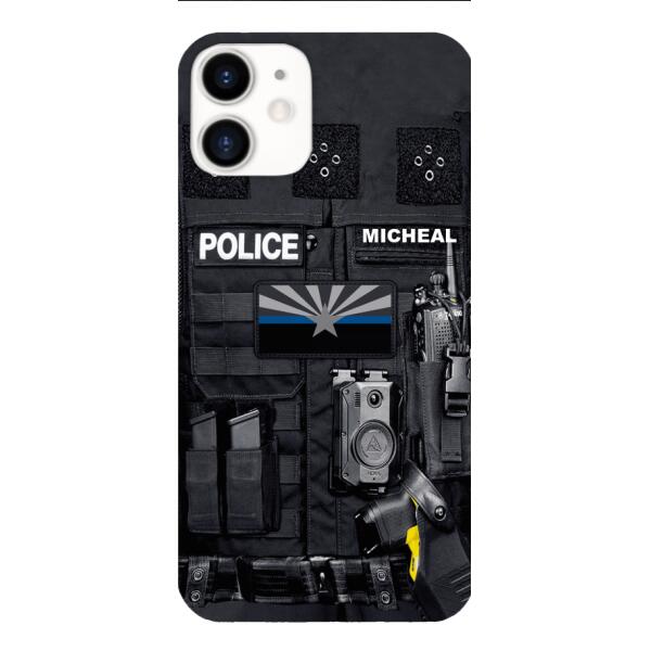 Personalized Arizona Police Phone Case OCT-MA07
