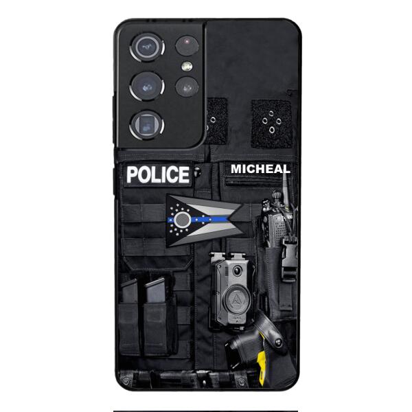 Personalized Ohio Police Phone Case OCT-MA07