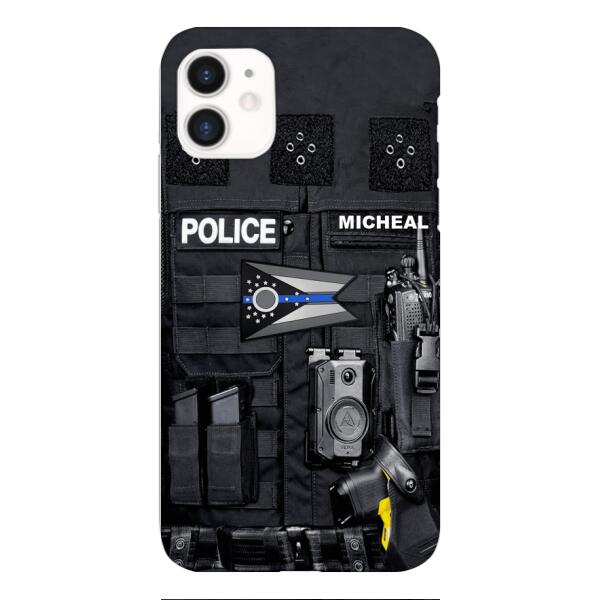 Personalized Ohio Police Phone Case OCT-MA07