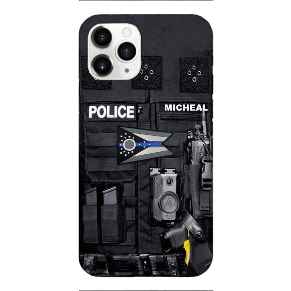 Personalized Ohio Police Phone Case OCT-MA07