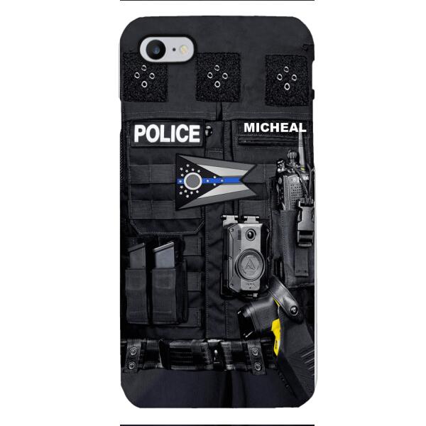 Personalized Ohio Police Phone Case OCT-MA07