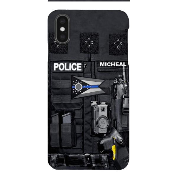 Personalized Ohio Police Phone Case OCT-MA07
