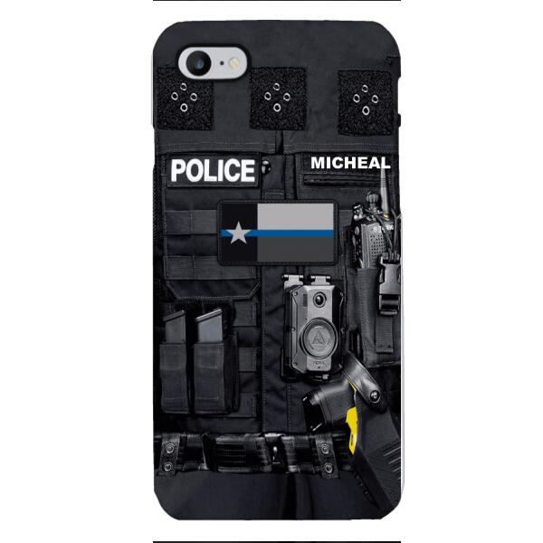 Personalized Texas Police Phone Case OCT-MA07