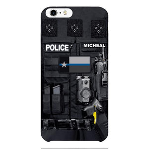 Personalized Texas Police Phone Case OCT-MA07