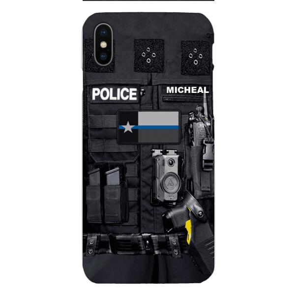 Personalized Texas Police Phone Case OCT-MA07