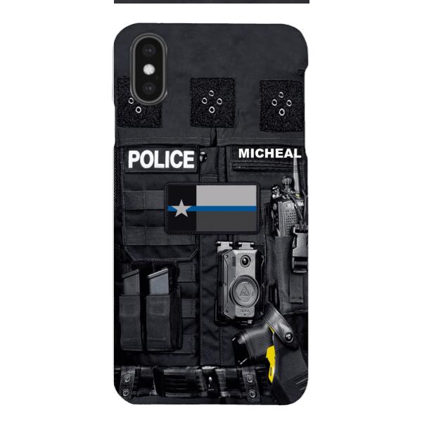 Personalized Texas Police Phone Case OCT-MA07