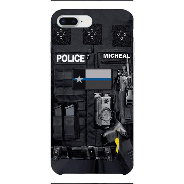 Personalized Texas Police Phone Case OCT-MA07