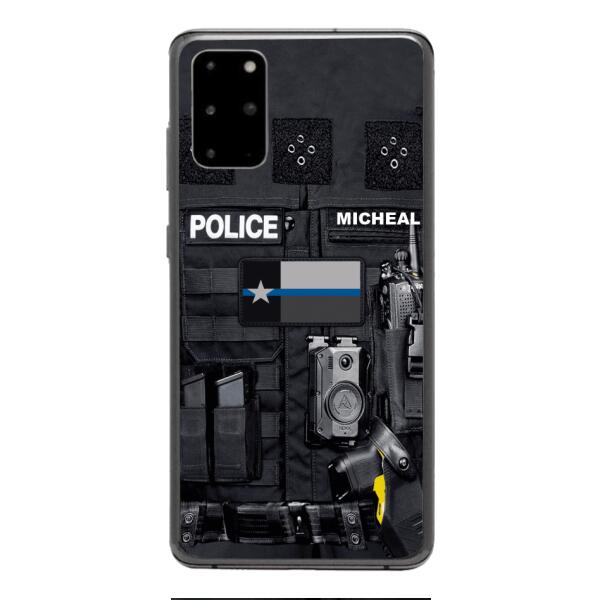 Personalized Texas Police Phone Case OCT-MA07