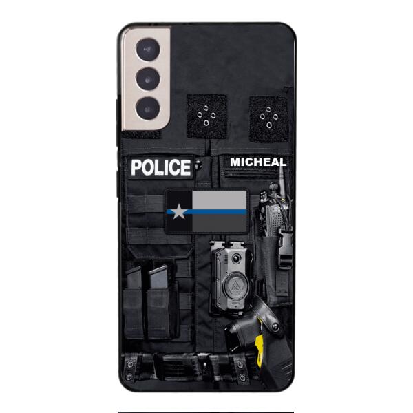 Personalized Texas Police Phone Case OCT-MA07