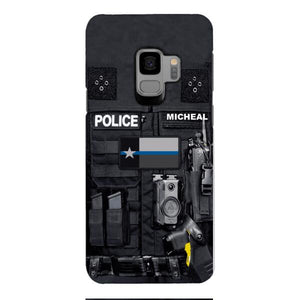 Personalized Texas Police Phone Case OCT-MA07