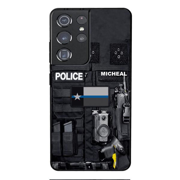 Personalized Texas Police Phone Case OCT-MA07