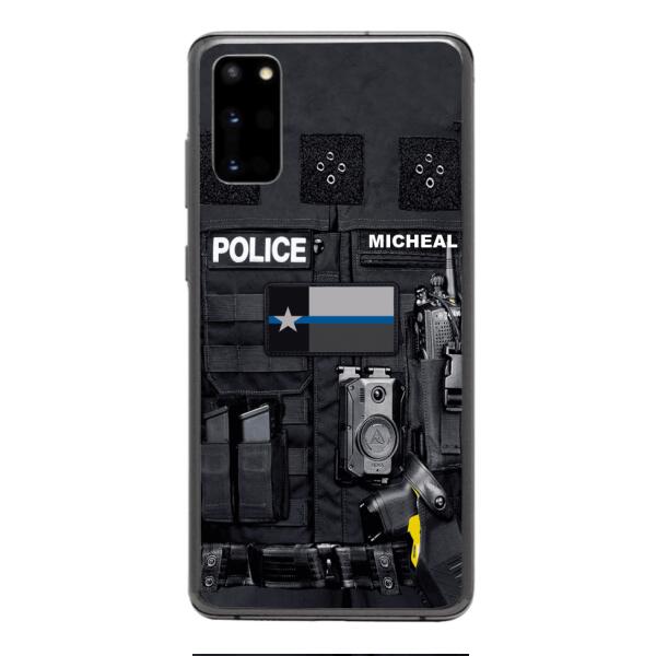 Personalized Texas Police Phone Case OCT-MA07