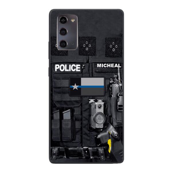 Personalized Texas Police Phone Case OCT-MA07