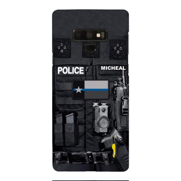 Personalized Texas Police Phone Case OCT-MA07