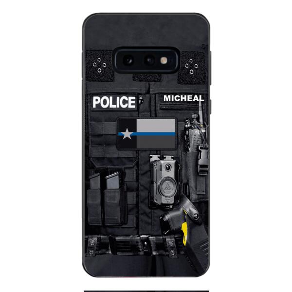 Personalized Texas Police Phone Case OCT-MA07