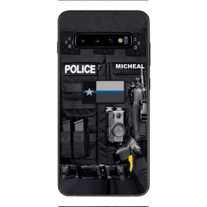 Personalized Texas Police Phone Case OCT-MA07