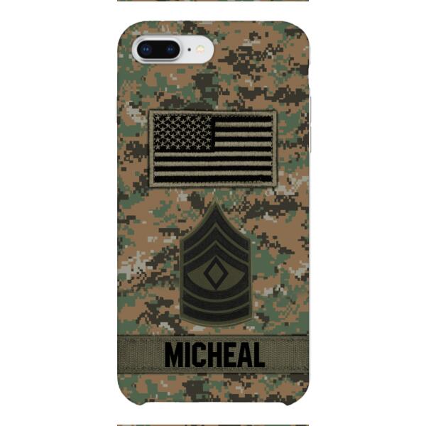 Personalized U.S Soldier Phone Case OCT-DT07