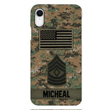 Personalized U.S Soldier Phone Case OCT-DT07