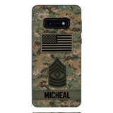 Personalized U.S Soldier Phone Case OCT-DT07