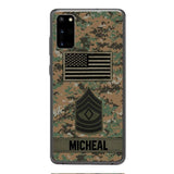 Personalized U.S Soldier Phone Case OCT-DT07
